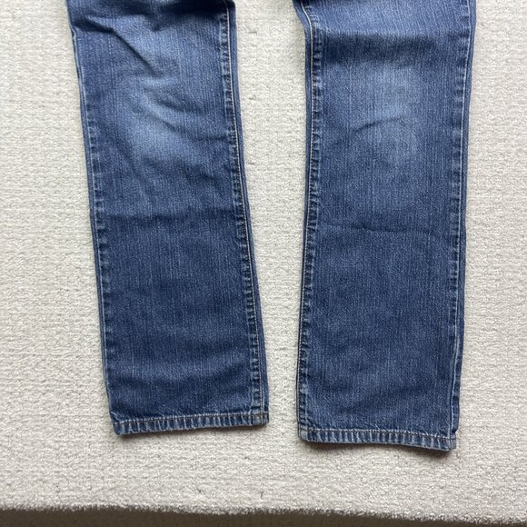 Y2K Calvin Klein Jeans Classic 5 Pocket Bootleg Jeans Denim Size 7 Casual - Picture 9 of 12